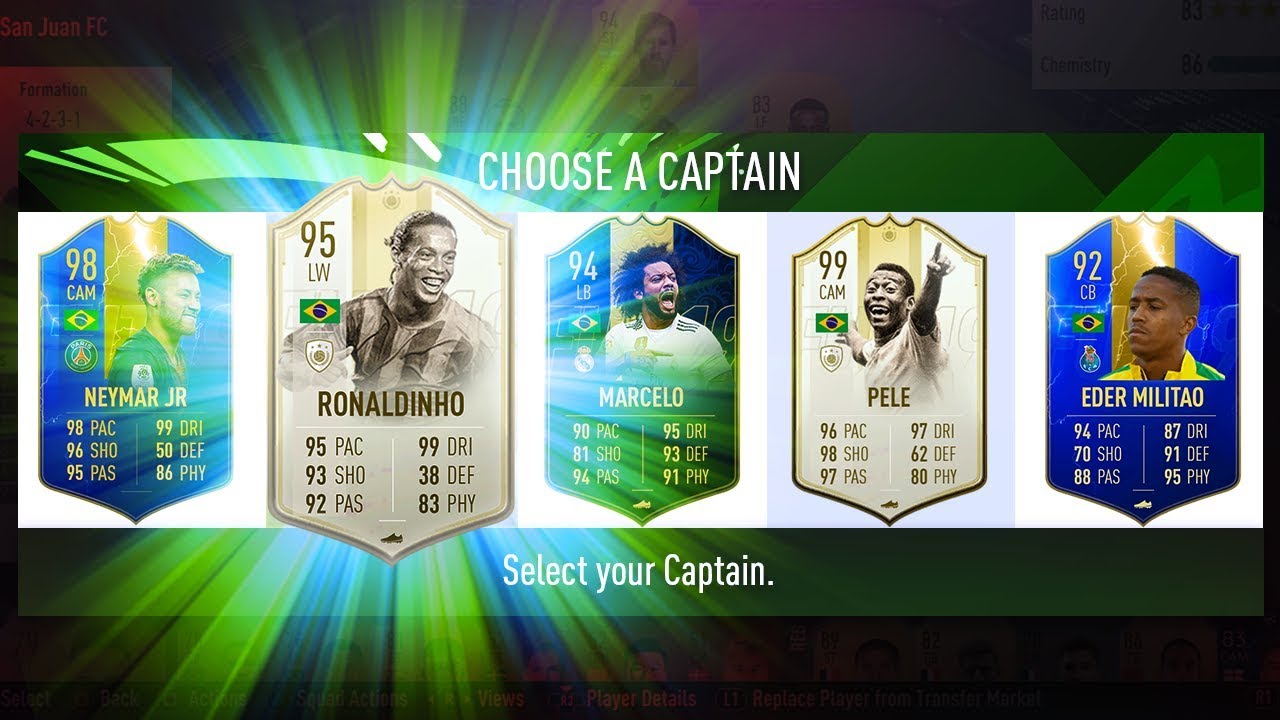 BEST POSSIBLE BRAZIL FUT DRAFT CHALLENGE! - FIFA 19 Ultimate Team