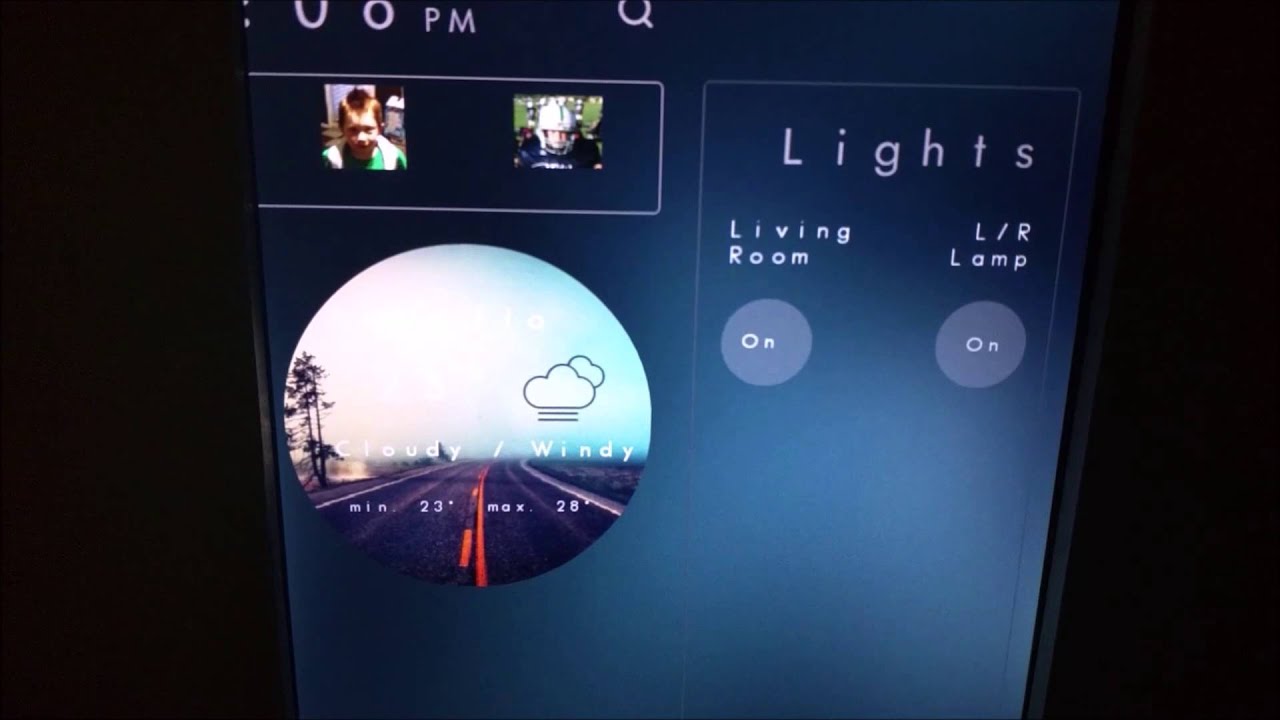 Wall Mounted Tablet for Home Automation and Amazon Echo Teaser!