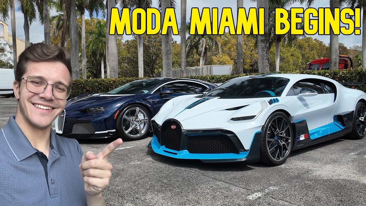 Miami Car Week Started off WITH A BANG with the CRAZIEST Hypercars ON THE STREETS!
