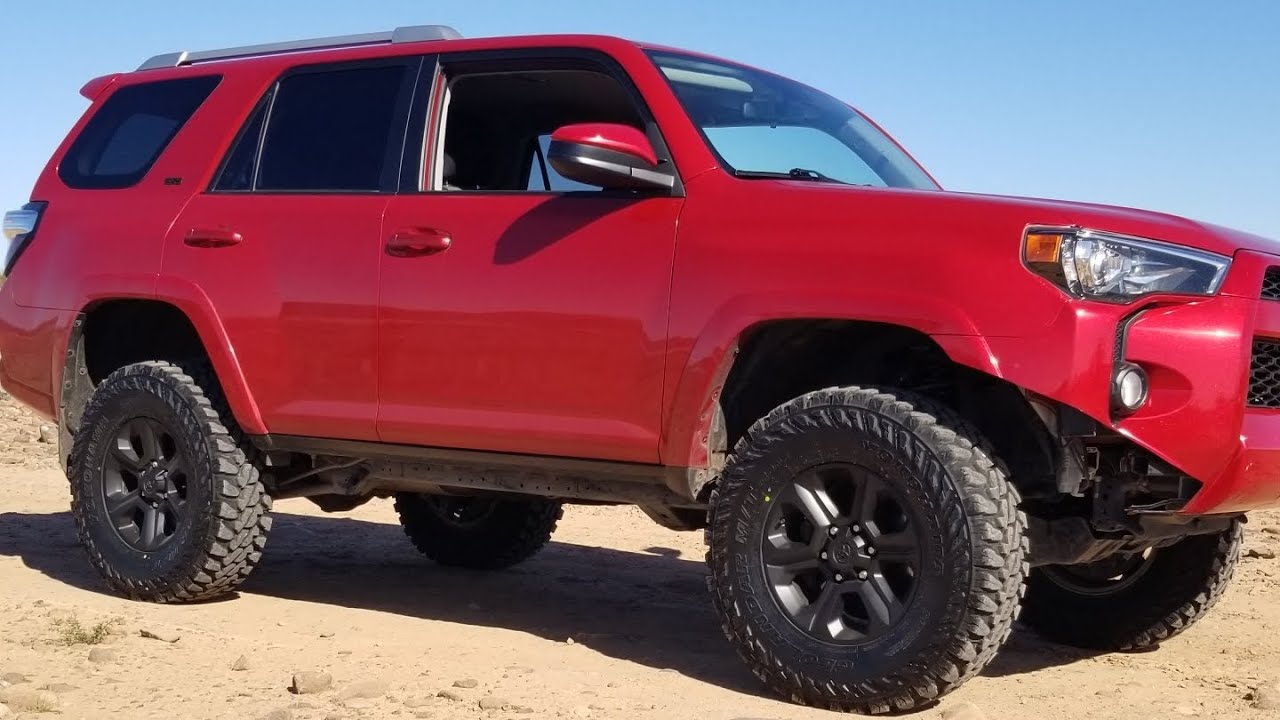 5th Gen 4Runner, 34 inch tires, No Body Mount Chop