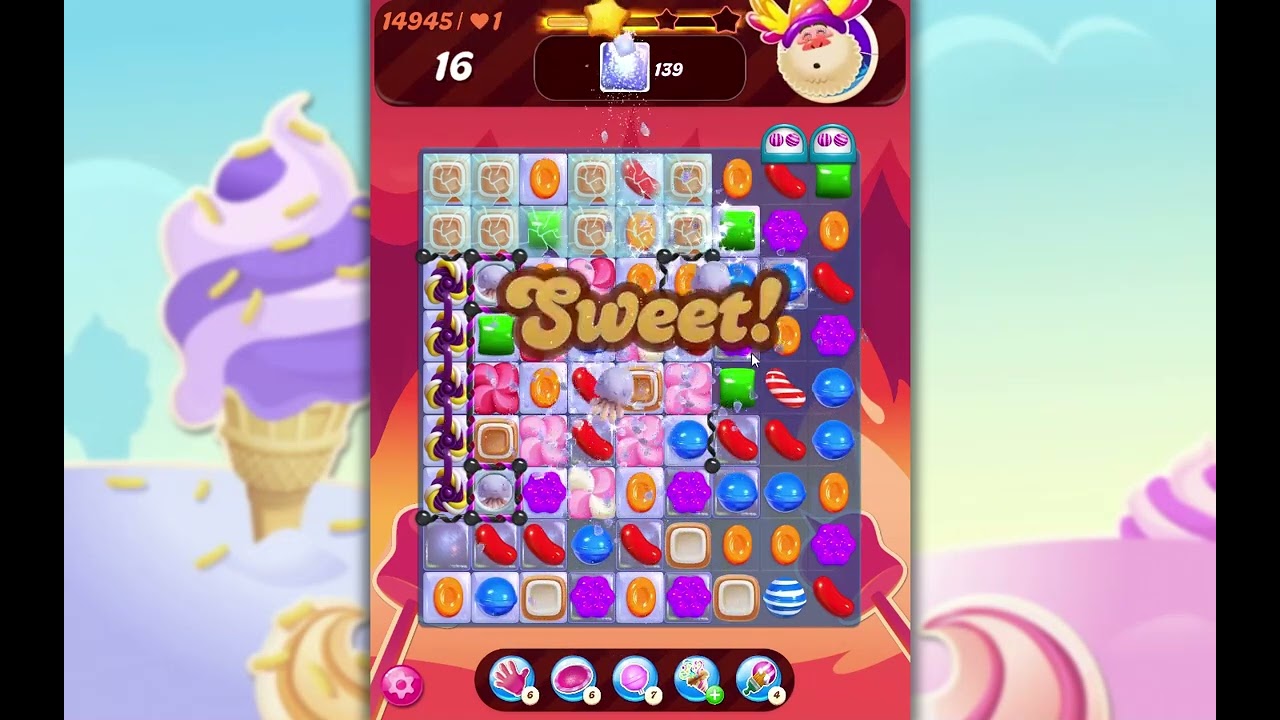 Candy Crush Saga Level 14945