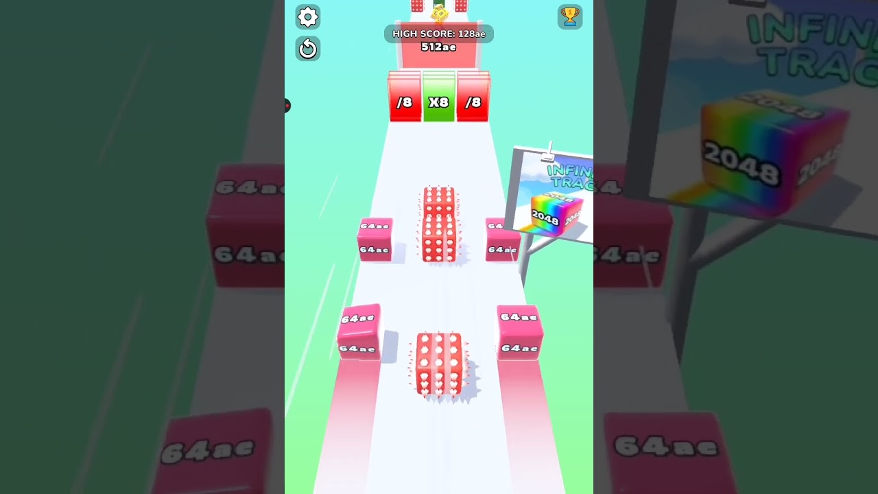 Jelly Run 2048: 4096CN NEW BEST