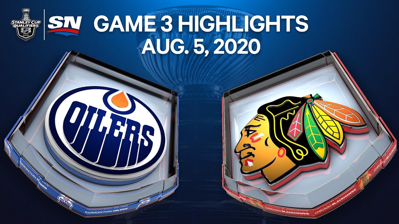 NHL Highlights | Oilers vs. Blackhawks, Game 3 – Aug. 05, 2020