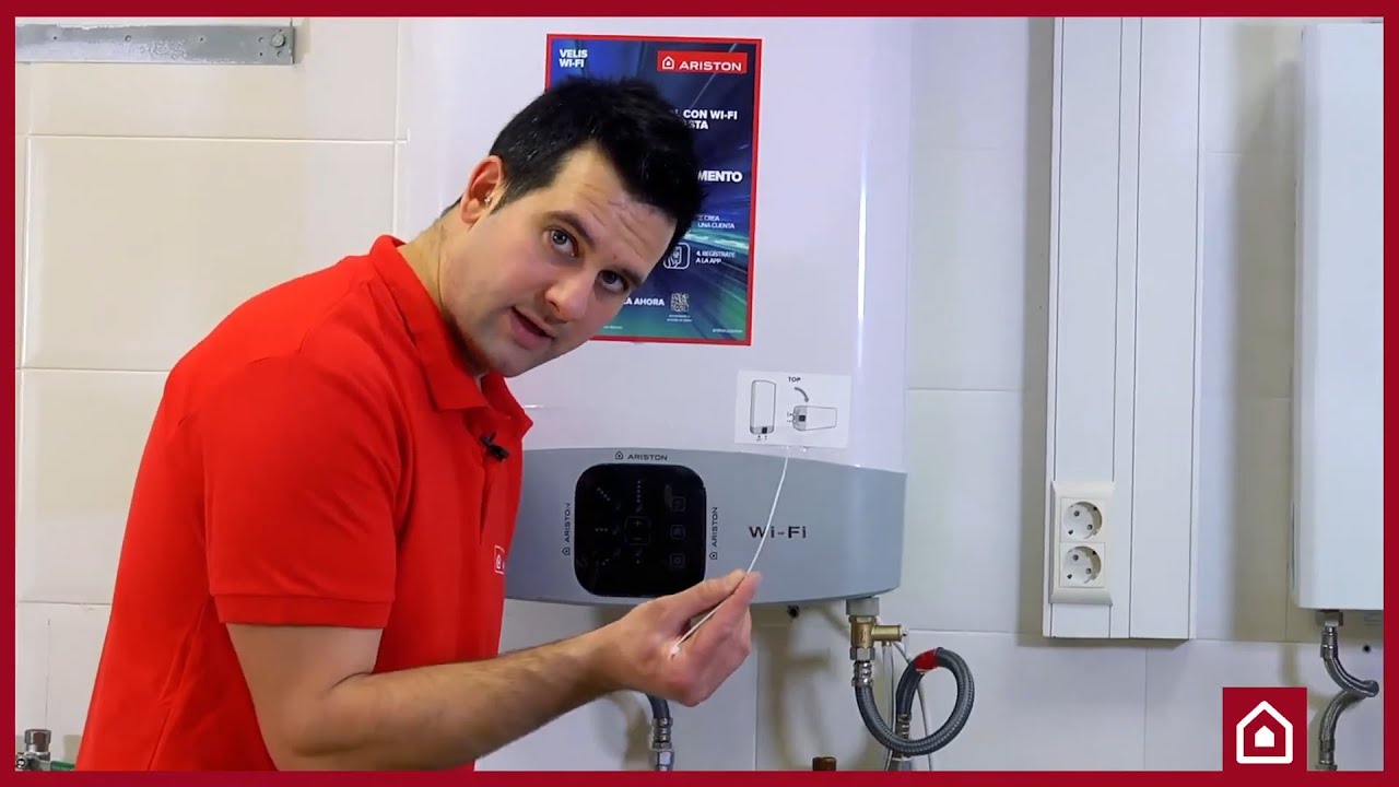 Com instal·lar un termo elèctric o calentador Velis Wifi d'Ariston amb 10 senzills passos | IGSA