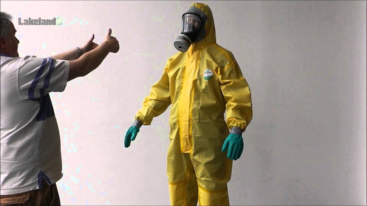 TIS: 'Donning & Doffing Lakeland Chemical Suits'