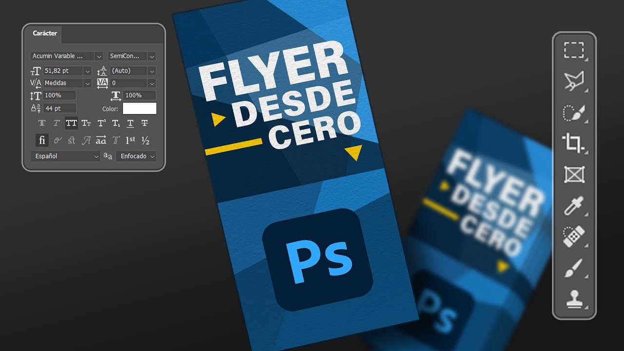 FLYER DESDE CERO en Photoshop 💡¿Cómo obtener ideas?