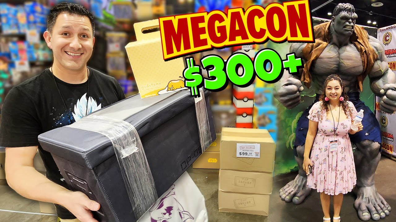Господи, мы потратили больше 300 долларов на MegaCon Orlando!! - 2024