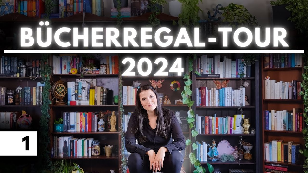 Bücherregal-Tour 2024 - meine persönliche Bibliothek 📚