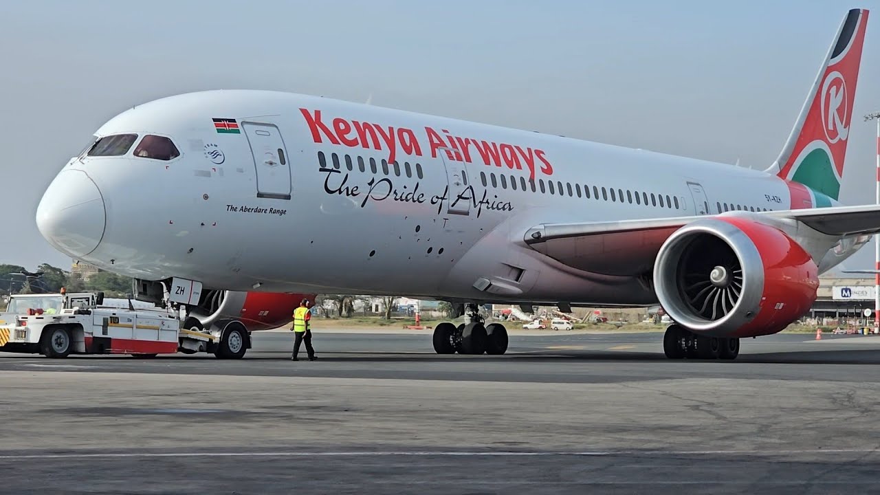 NAIROBI JKIA PLANE SPOTTING