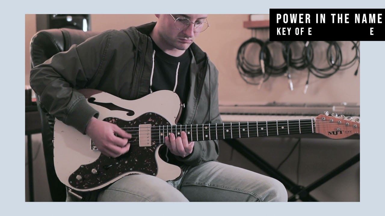@jonatwood1587 (Draylin Young Music - Power In The Name) [Electric Guitar Play Through]