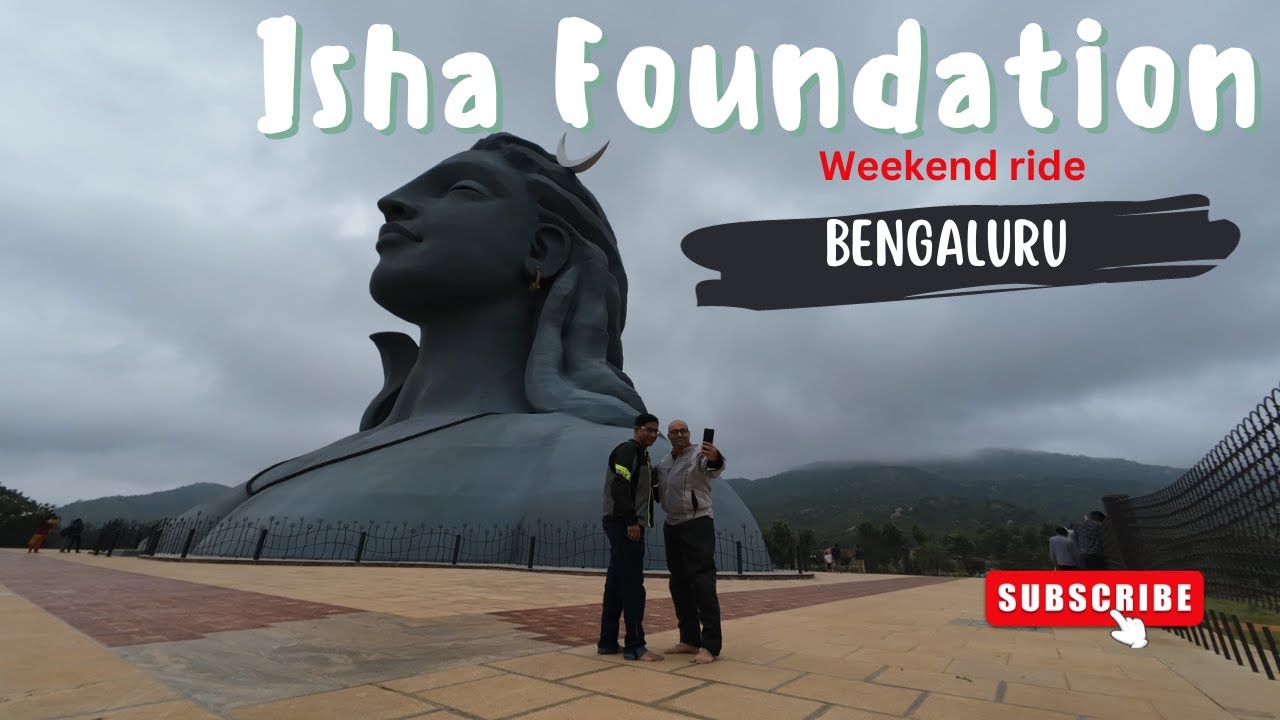 Weekend Bike Ride |  Isha Foundation - Adiyogi, Bangalore| Honda H'ness CB350