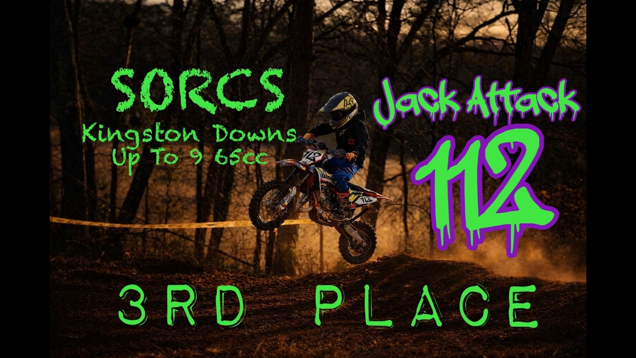 Kingston Downs 65cc Battle 🏁 | 3rd Place Podium Push | Jack Attack 112