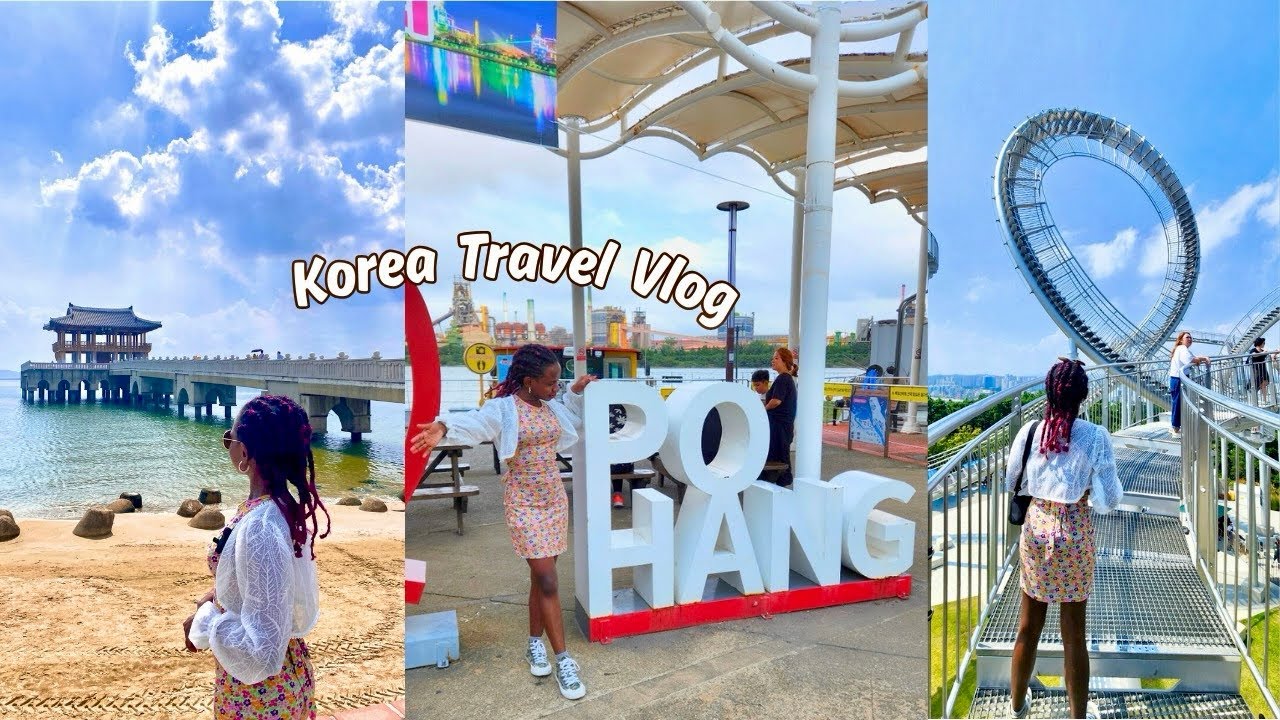 Trip to Pohang, Korea Vlog | Black in Korea