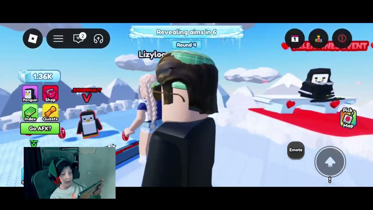 Куртенушка бомбит в Roblox 🎮 Играю с пингвинами