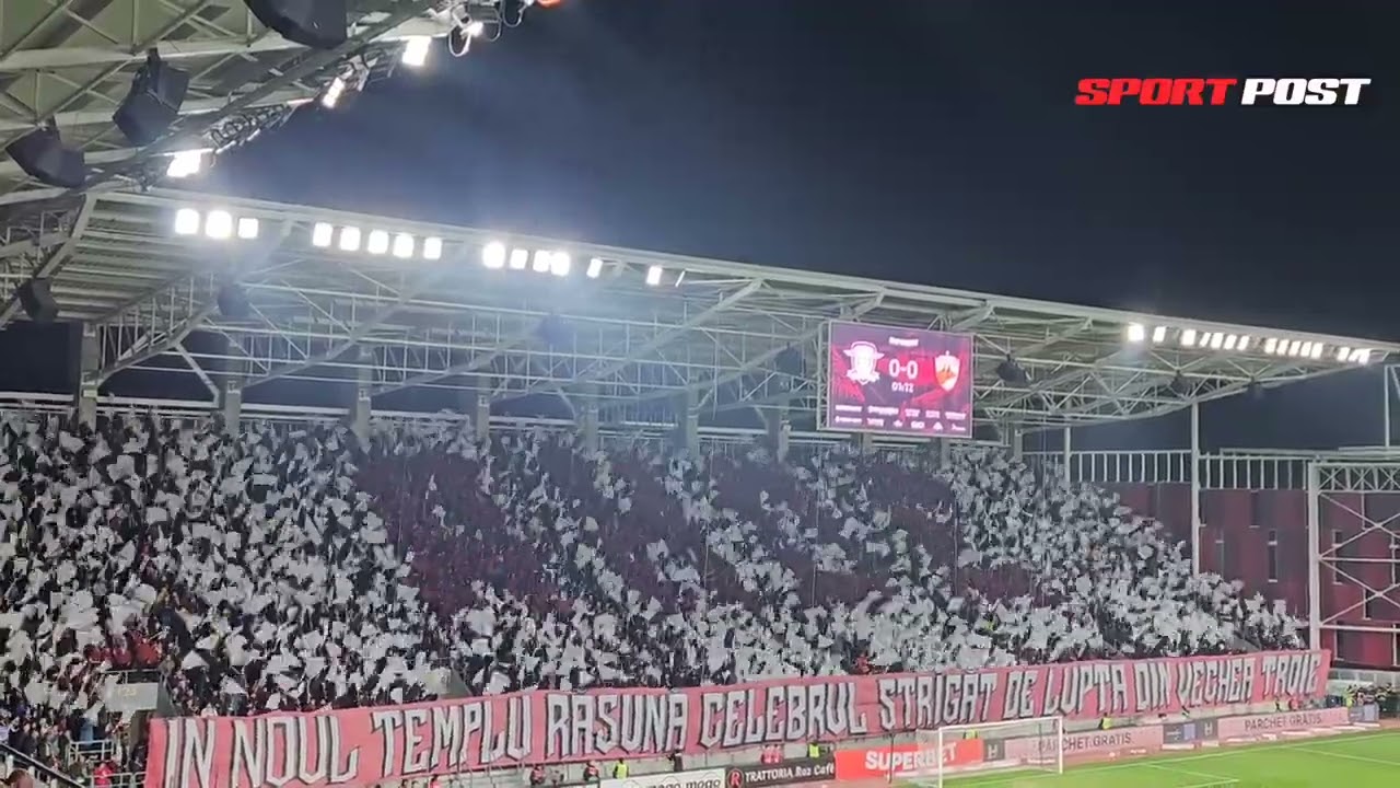 Coregeafie Peluza Nord la Dinamo - Rapid 14.03.2026