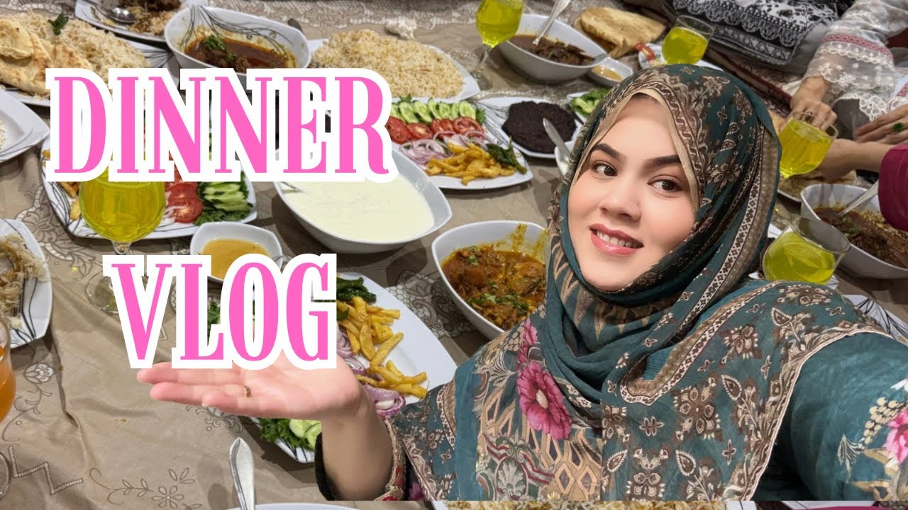 EID DAWAT || DINNER AT MY PLACE🏡 || DINNER VLOG✌️