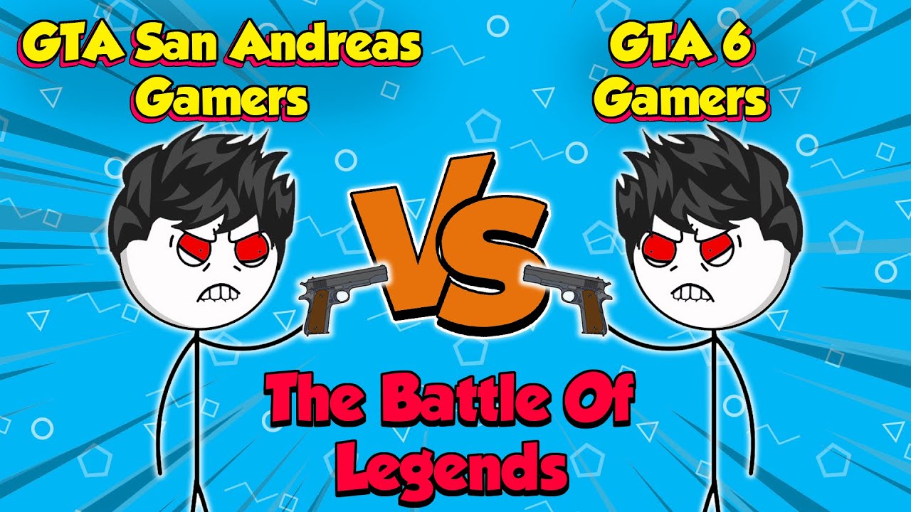 GTA San Andreas Gamers VS GTA 6 Gamers