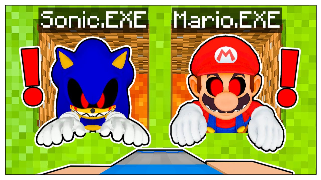 CHI SALVI TRA MARIO.EXE E SONIC.EXE? - Minecraft ITA