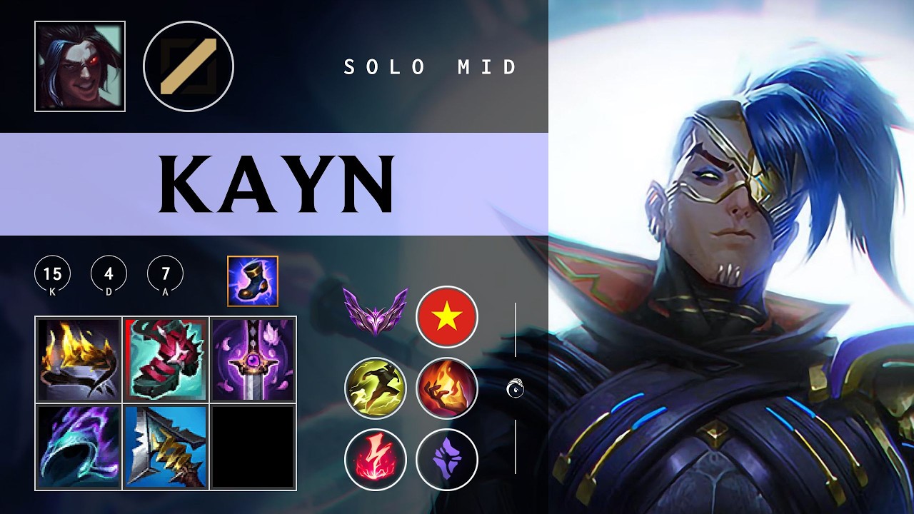 Kayn Mid vs Malzahar - VN Master Patch 26.05