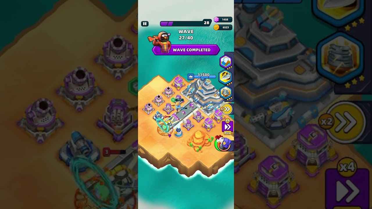 Stage 2 – Epic Challenge (F2P) | Oasis Island – Raid Rush Gameplay | Don’t Forget to Subscribe!