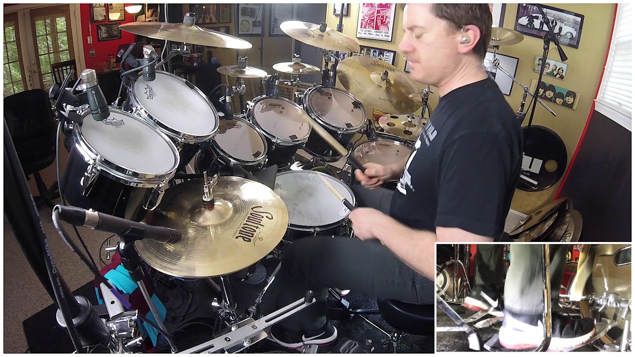 The Mirror and the Ripper- Volbeat NEW Drum video by Chris DeChiara