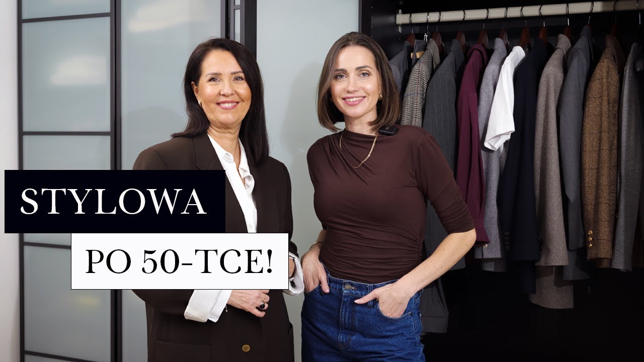 STYL z klasą po 50-tce! 👗 Zaglądam do szafy Gosi! 👀
