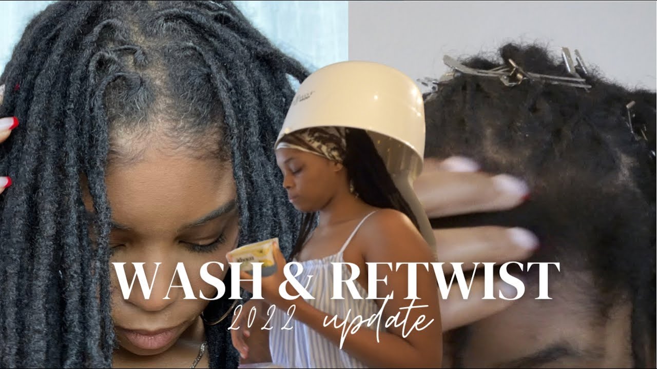 Loc Wash and Retwist Routine | 2022 Update