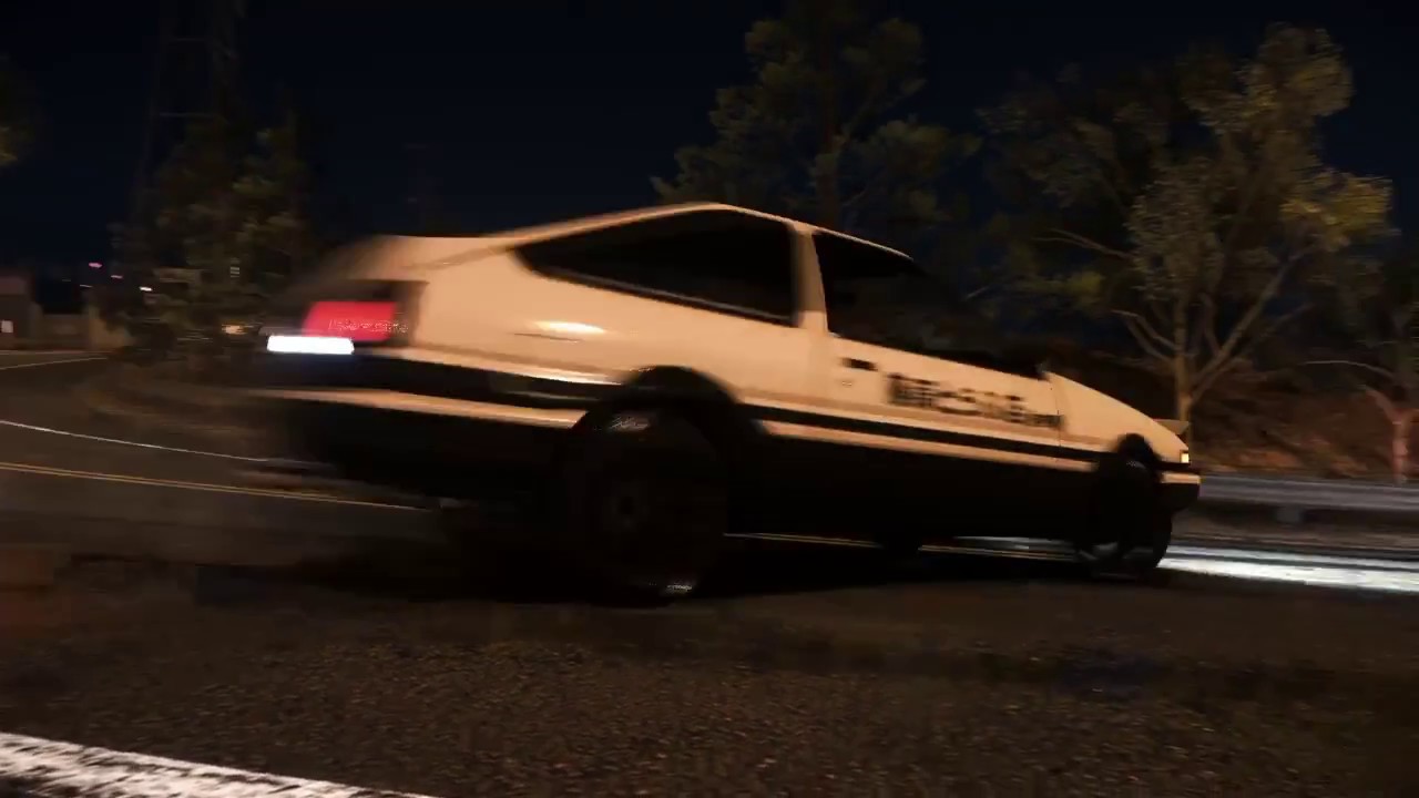 NFS2015 頭文字D再現動画「秋名のハチロク」