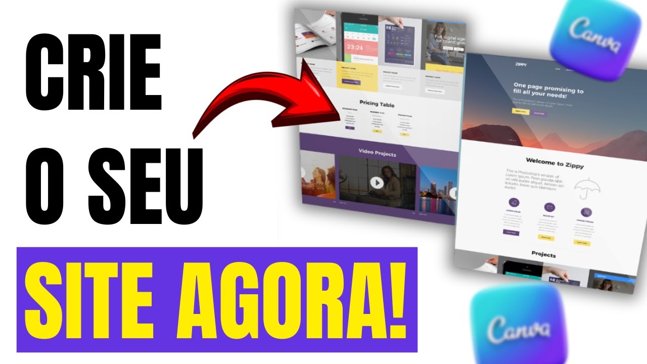Descubra Como Criar um Site Profissional no Canva: Guia Passo a Passo!