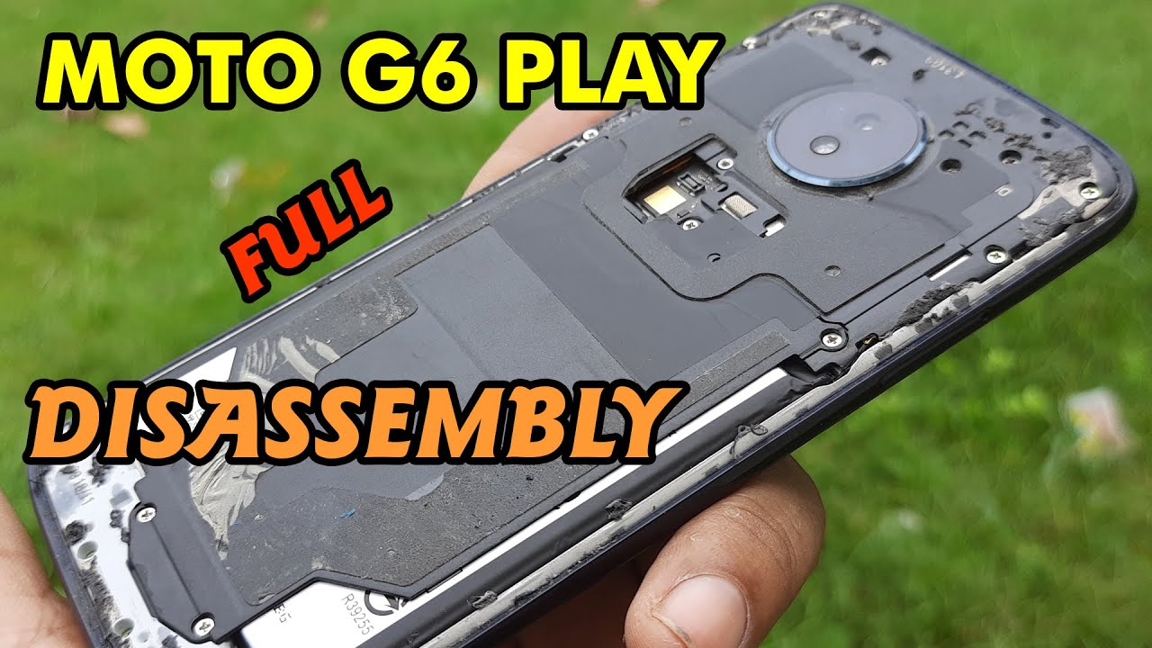 Moto g6 play  Disassembly || moto g6 battery replacement.