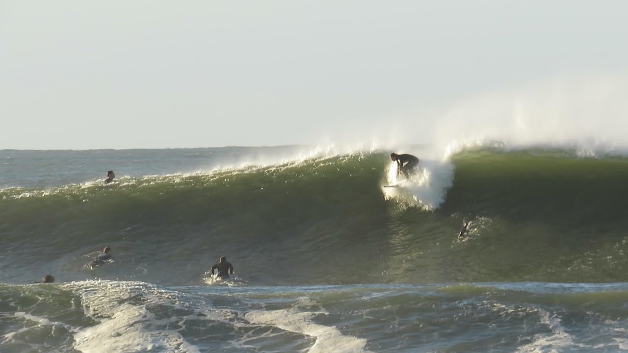 HURRICANE ERIN SURFING RHODE ISLAND
