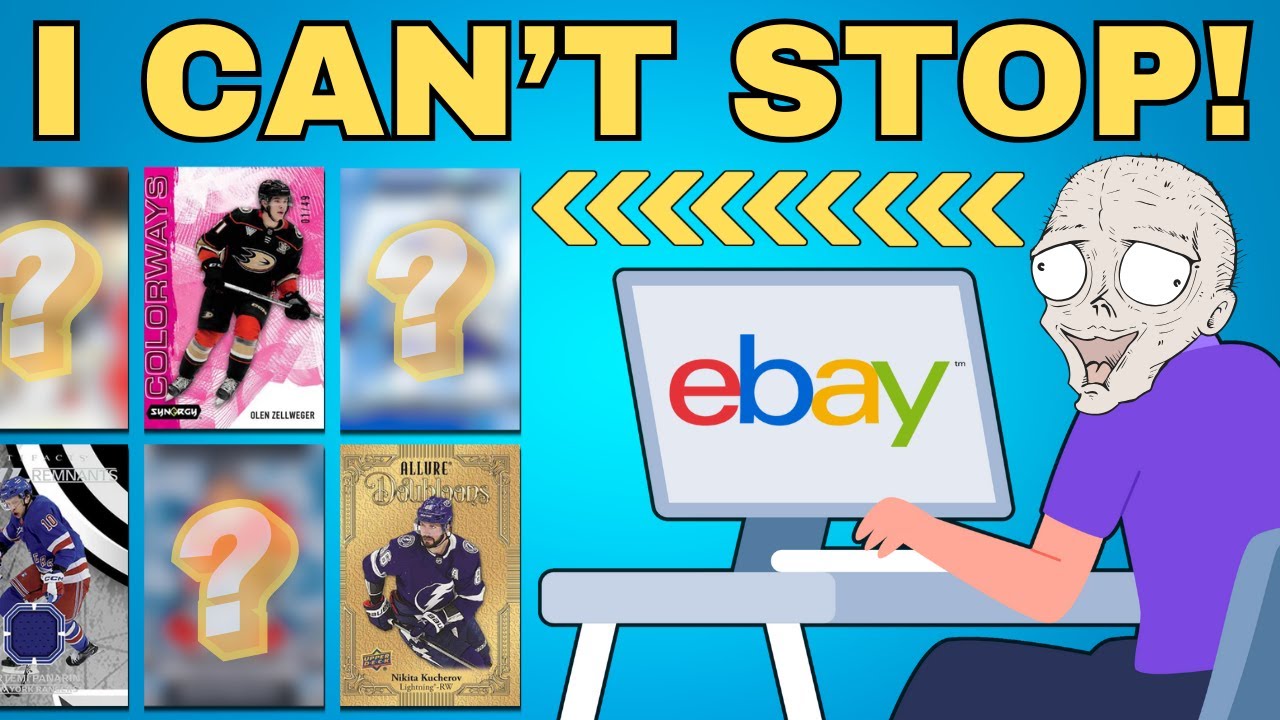 Hunting Down Underpriced Hockey Cards on eBay! (Building my Sports Card Collection)