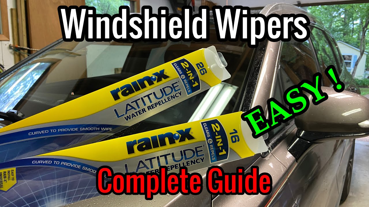 Windshield Wipers - How To Install - HYUNDAI Santa Fe - Rain X - #rainx