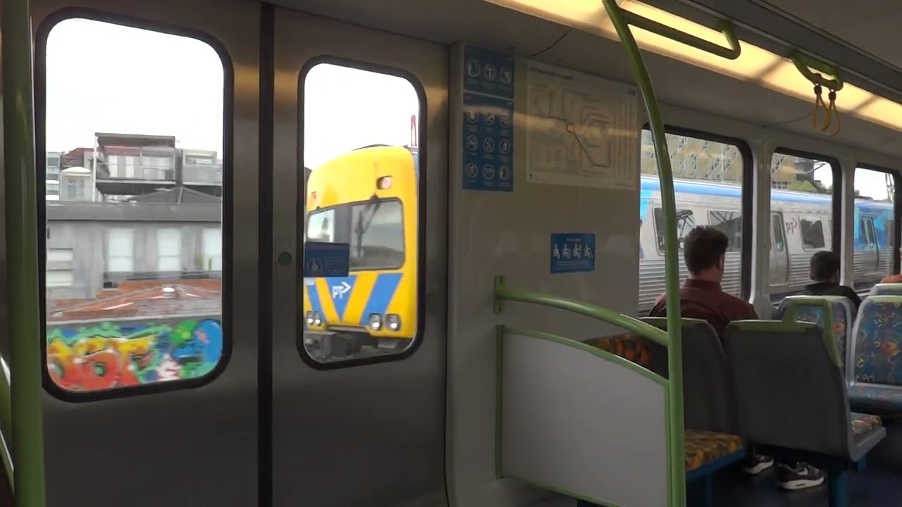 Alstom X'Trapolis 100 - South Yarra to Richmond (Metro Trains Melbourne, Frankston Line)