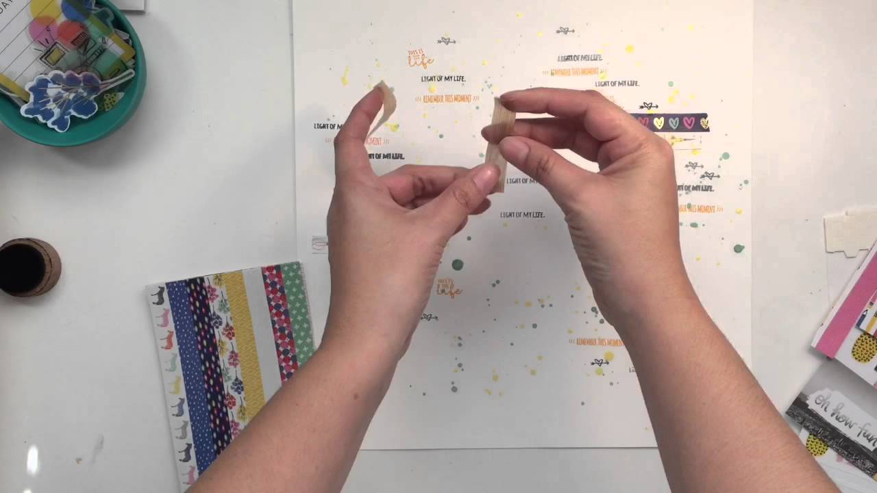Layout with Amy Tan Finders Keepers