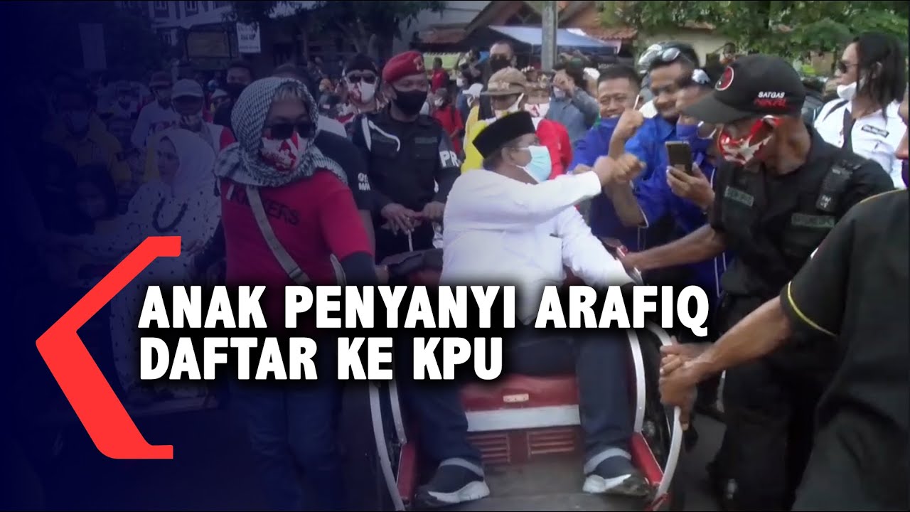 Anak Penyanyi Dangdut Arafiq Daftar Jadi Calon Bupati