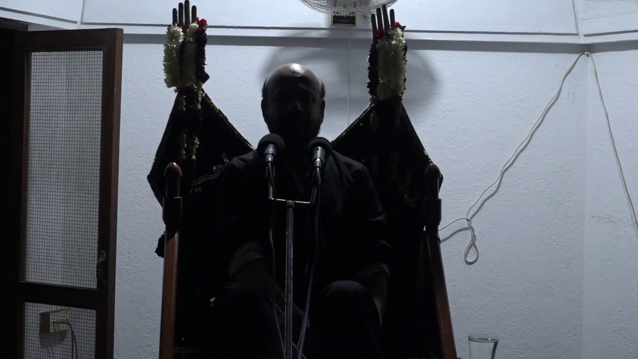 1440 AH - Muharram - 11 - Shab - Maulana Zaki Baqri (w-o Sign Language)