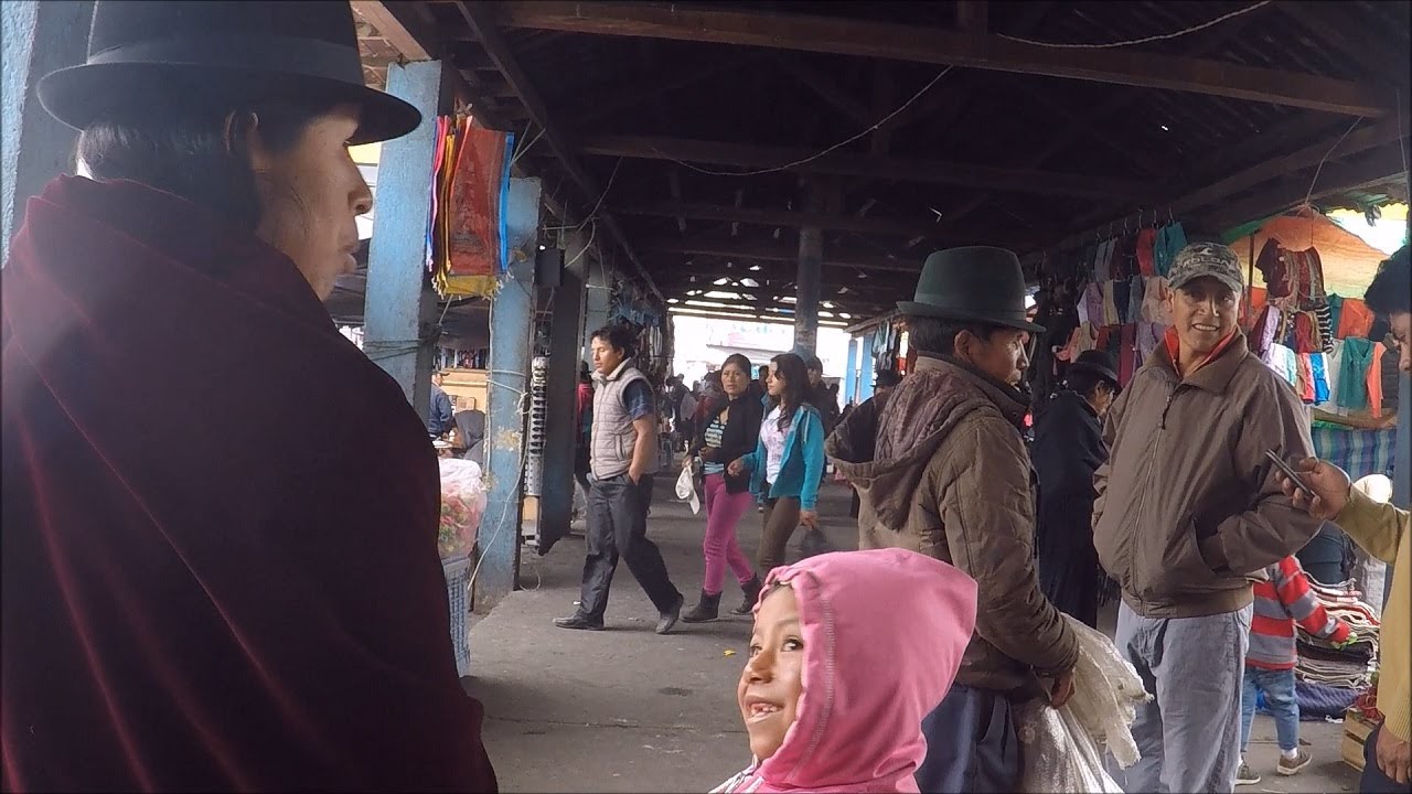 Mercado indígena en Ecuador 2020 parte 2