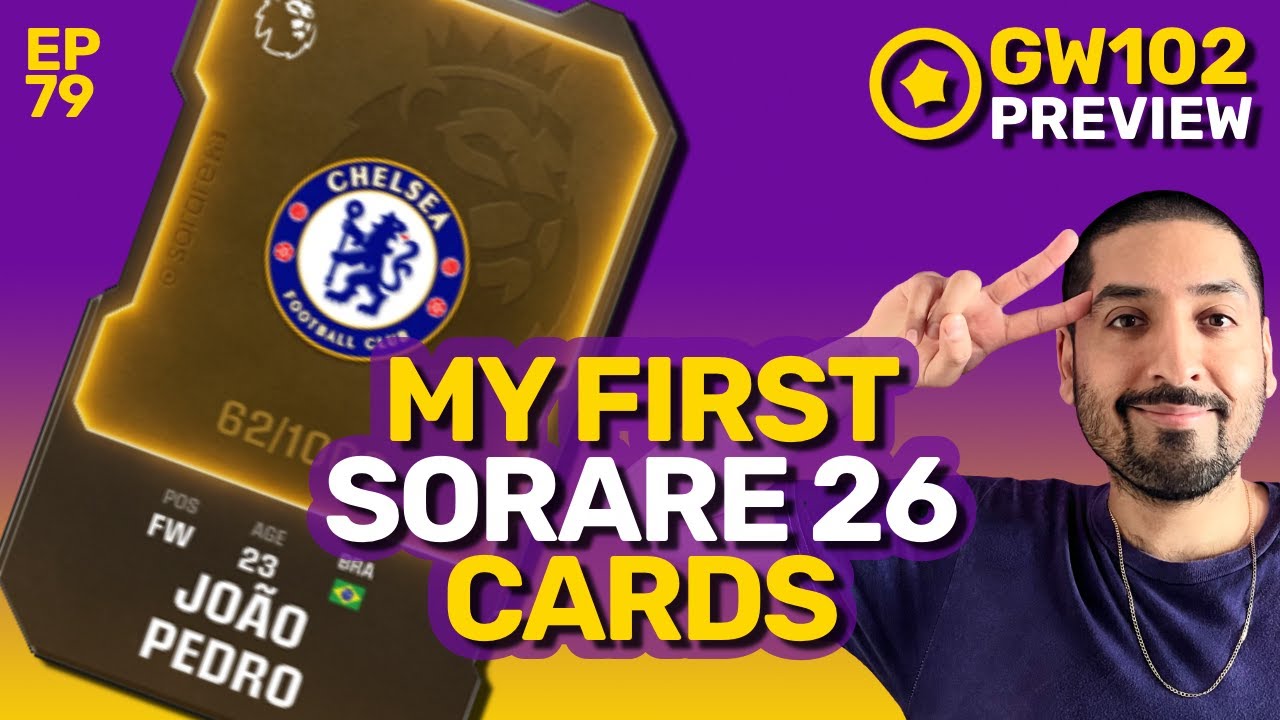 My first PL in-season cards for Sorare 26 I RTSB #79