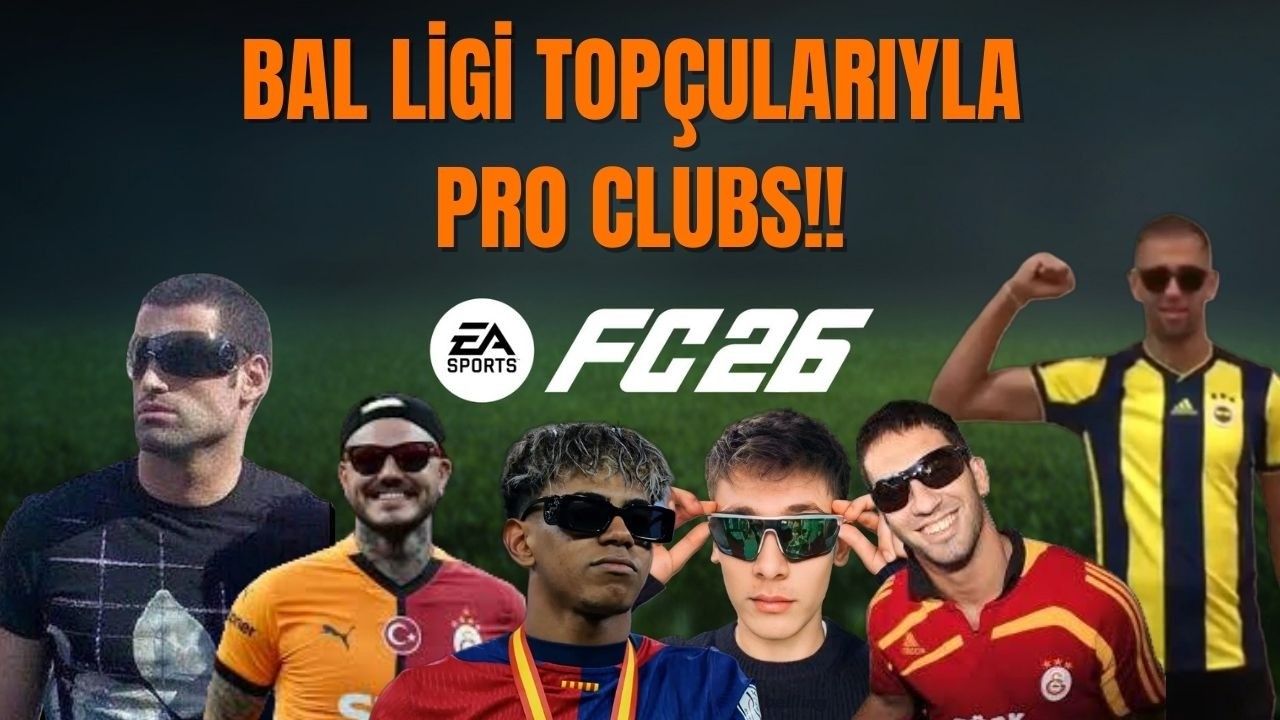 AGALARLA SAHURA KADAR PRO CLUBS !! #fc26