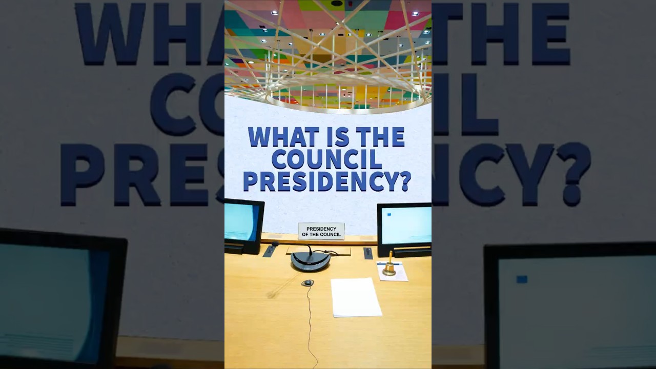 What is the Council presidency and how does it work?