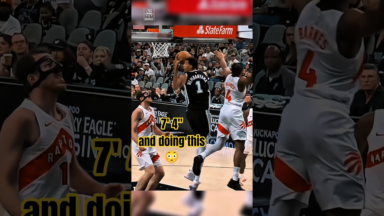 Victor Wembanyama Stuns Raptors with INSANE 360 Layup!