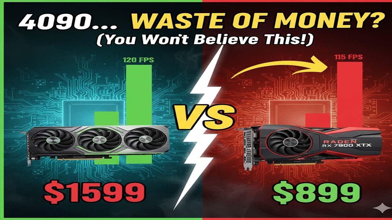 RTX 4090 vs RX 7900 XTX: The REAL Gaming Winner!