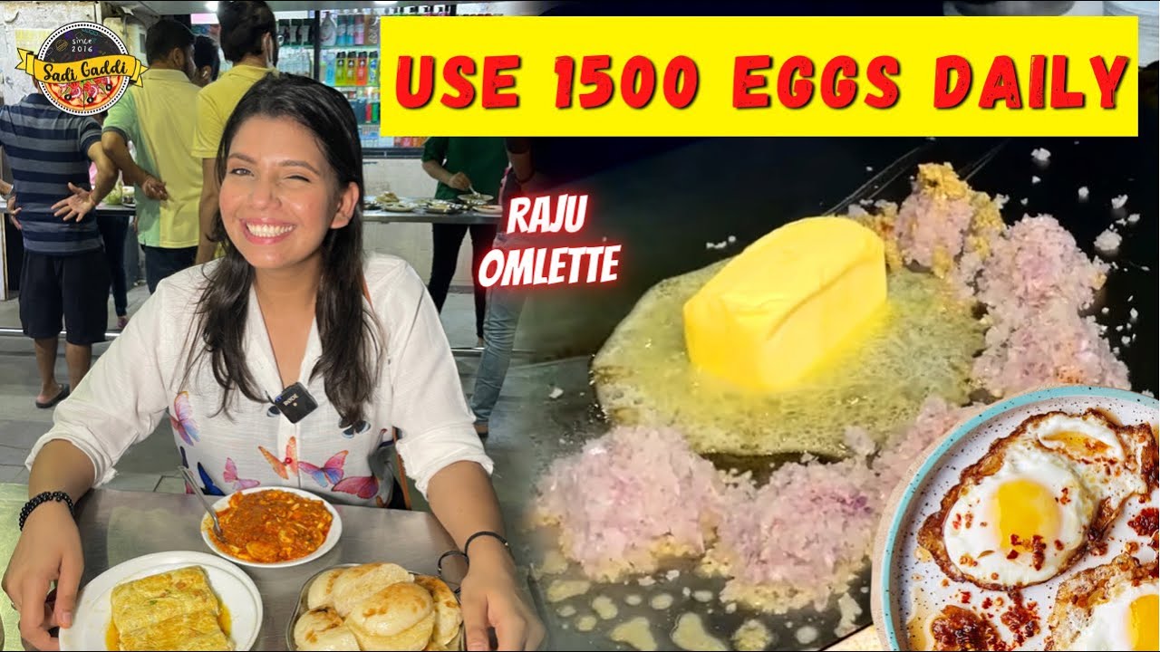 Raju Omelette (Use 1500 Eggs Daily)Vadodara Famous Omelette