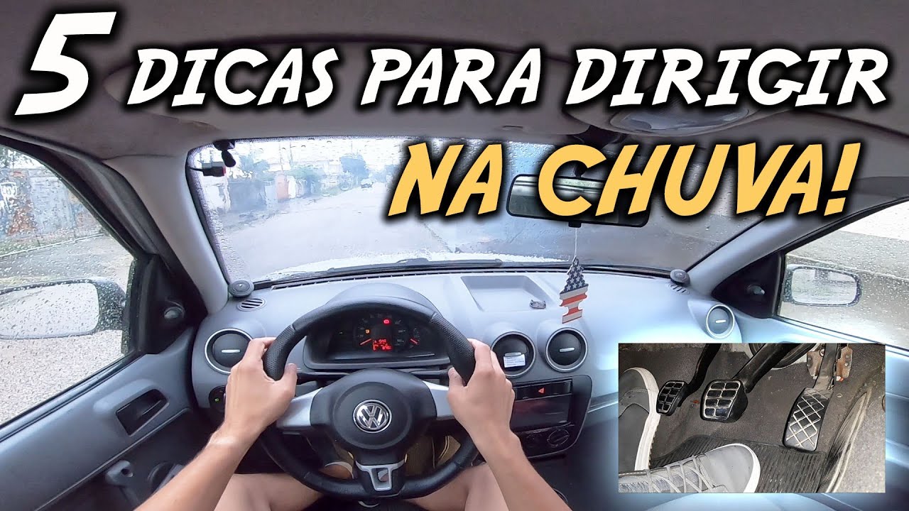 APRENDA A DIRIGIR NA CHUVA CORRETAMENTE!