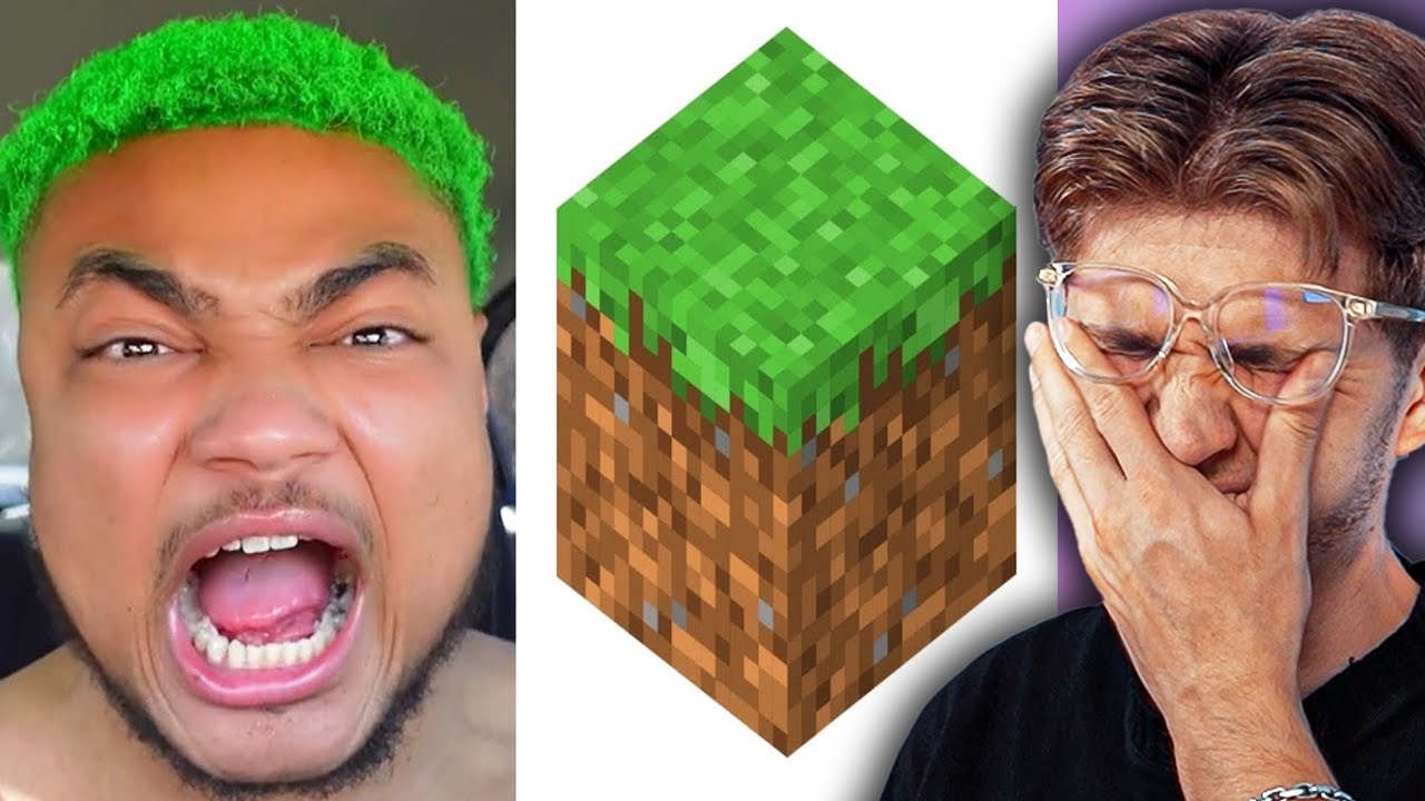 Er sieht aus wie ein Minecraft Block 😂
