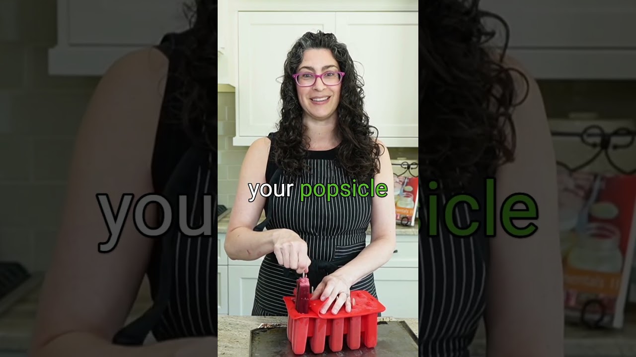 These are my favorite all-fruit popsicles. 🍓🍇🍏 #healthycooking