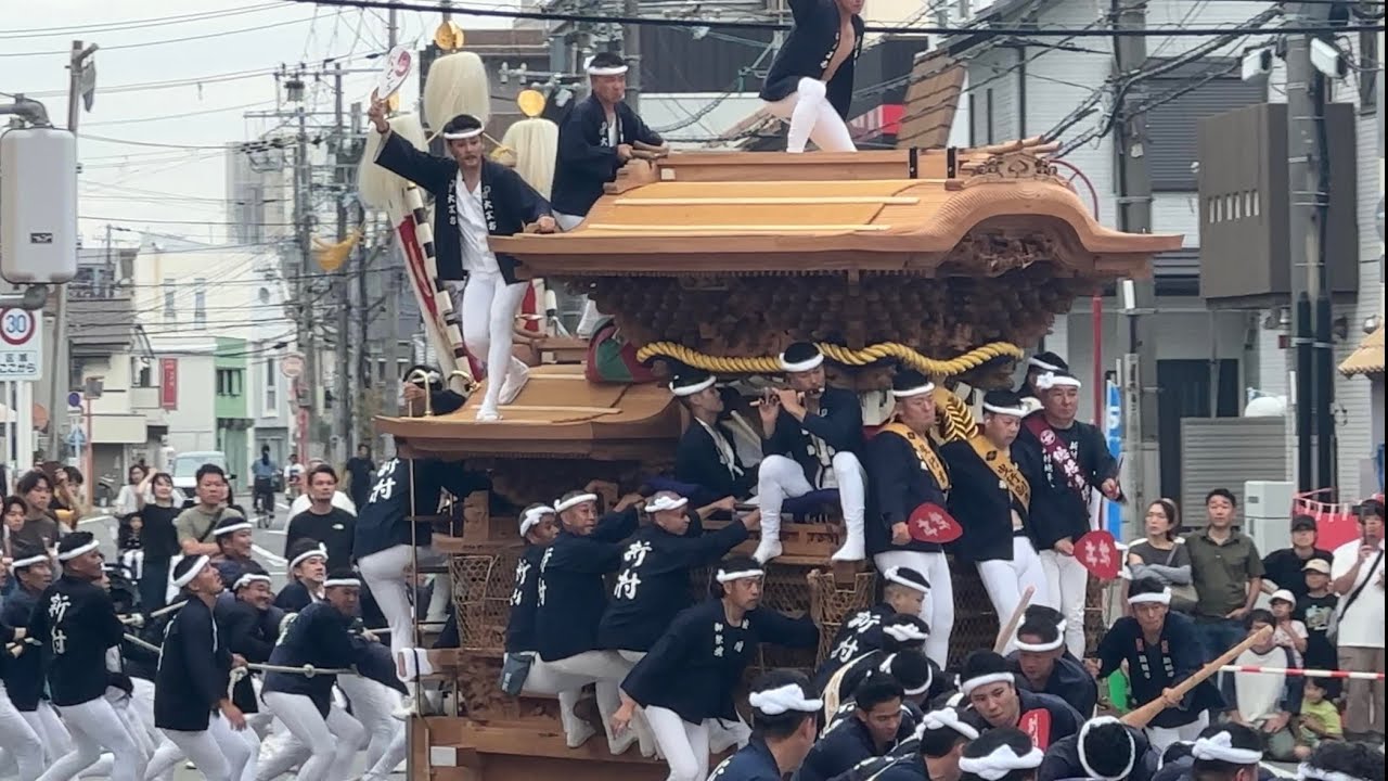 高石だんじり祭り 試験曳き 令和7年9月28日