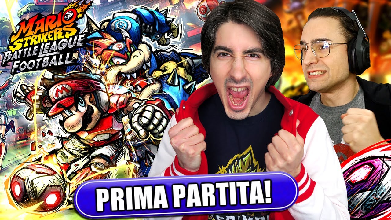 Prima PARTITA di CALCIO con TUBE su MARIO STRIKERS in ANTEPRIMA 😱 Battle League Football ITA