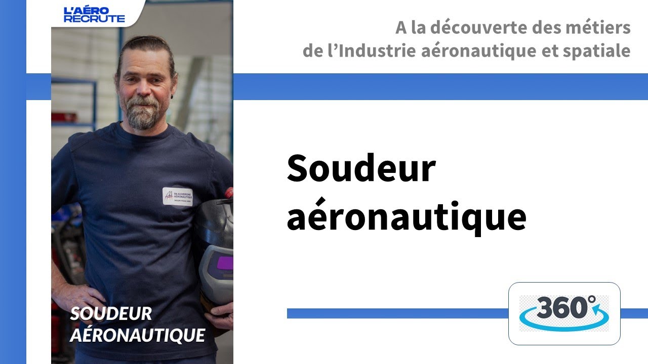 Soudeur aéronautique dans l'industrie aéronautique et spatiale